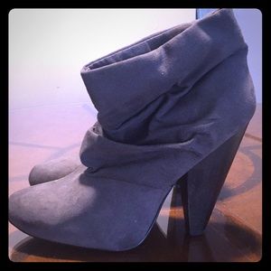 High heeled booties